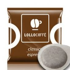 150 Cialde filtrocarta  Lollo caffè miscela classica  44 mm ESE