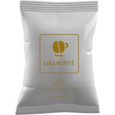 100 Capsule Lollo caffè miscela ORO compatibili Lavazza ESPRESSO POINT